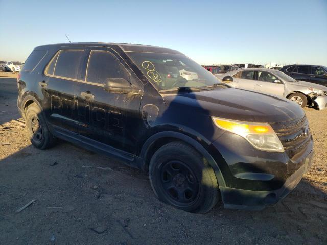 1FM5K8AR6DGC40433 - 2013 FORD EXPLORER POLICE INTERCEPTOR BLACK photo 4