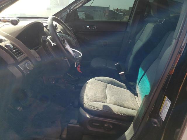 1FM5K8AR6DGC40433 - 2013 FORD EXPLORER POLICE INTERCEPTOR BLACK photo 7