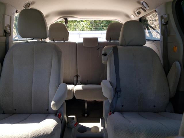 5TDKK3DC8CS271513 - 2012 TOYOTA SIENNA LE TAN photo 10