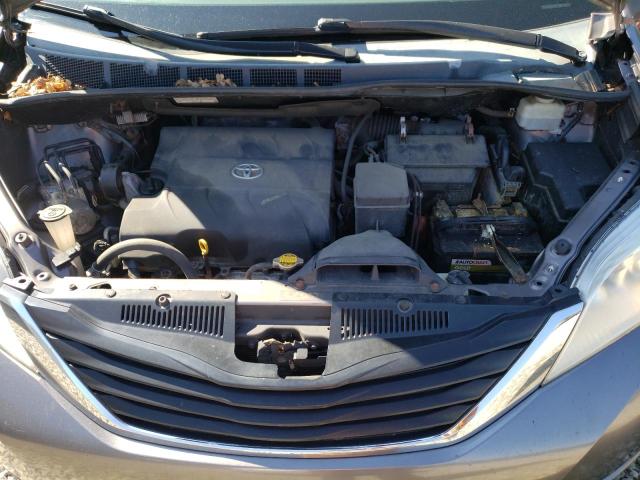 5TDKK3DC8CS271513 - 2012 TOYOTA SIENNA LE TAN photo 12