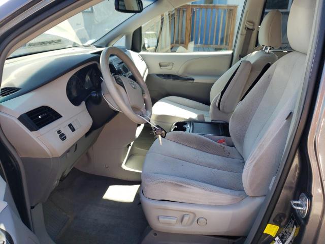 5TDKK3DC8CS271513 - 2012 TOYOTA SIENNA LE TAN photo 7