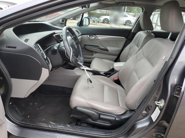19XFB2F99DE210194 - 2013 HONDA CIVIC EXL 灰色 照片 7