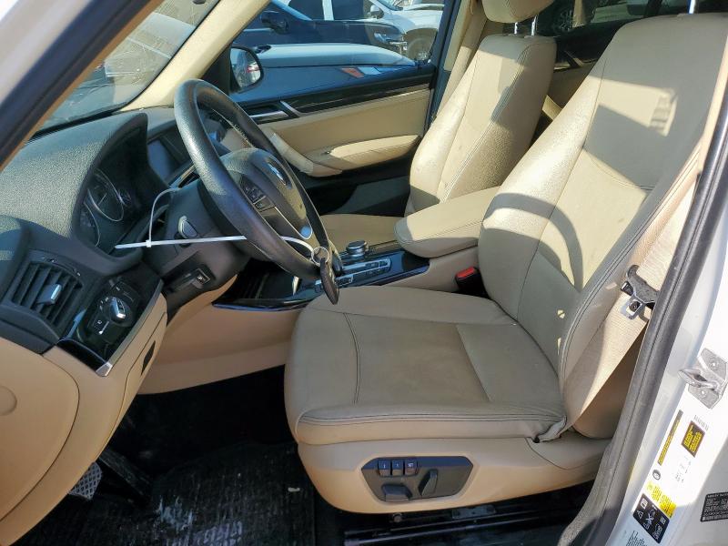 5UXWX9C56H0D96319 - 2017 BMW X3 XDRIVE28I WHITE photo 7