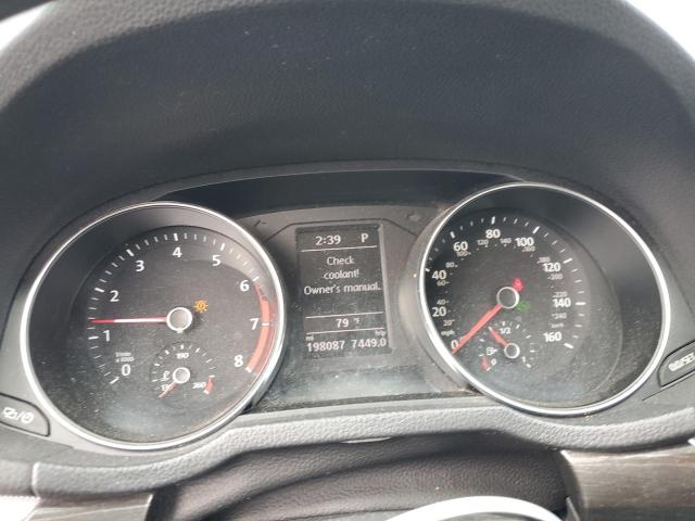 1VWBT7A30GC002435 - 2016 VOLKSWAGEN PASSAT SE შავი ფოტო 9