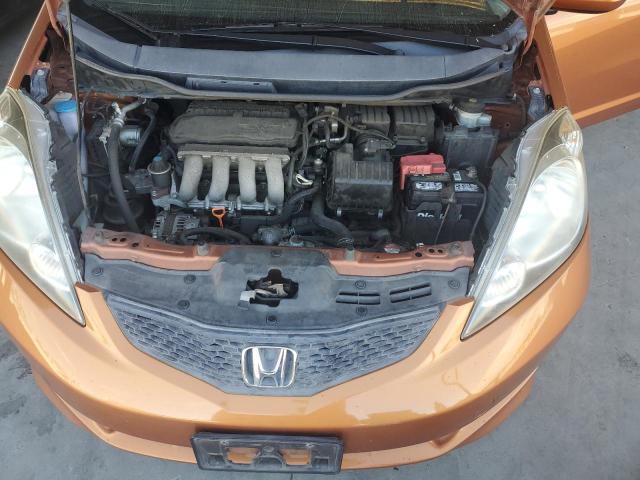 JHMGE8H57BS003675 - 2011 HONDA FIT SPORT 橙色 照片 11