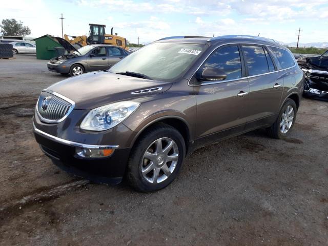 5GALRCED7AJ100593 - 2010 BUICK ENCLAVE CXL BROWN photo 1