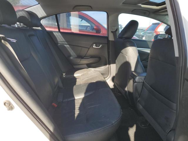 19XFB2F95FE066761 - 2015 HONDA CIVIC EXL WHITE photo 10