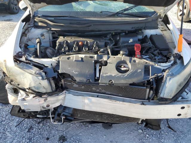 19XFB2F95FE066761 - 2015 HONDA CIVIC EXL WHITE photo 11