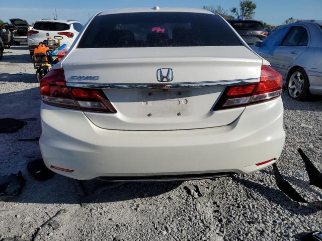 19XFB2F95FE066761 - 2015 HONDA CIVIC EXL WHITE photo 6