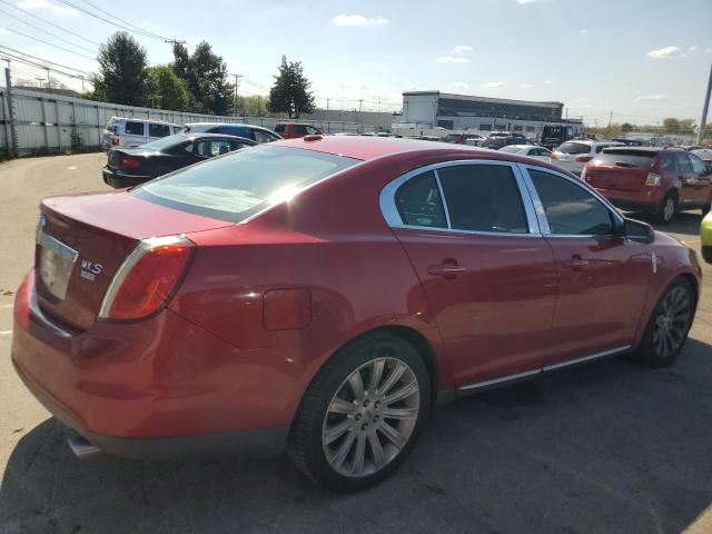 1LNHM94R19G631828 - 2009 LINCOLN MKS Qırmızı foto 3