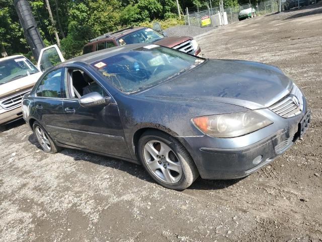 JH4KB16505C002301 - 2005 ACURA RL GRAY photo 4