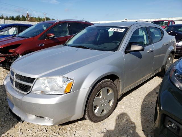 1B3CC4FB3AN182237 - 2010 DODGE AVENGER SXT SILVER photo 1