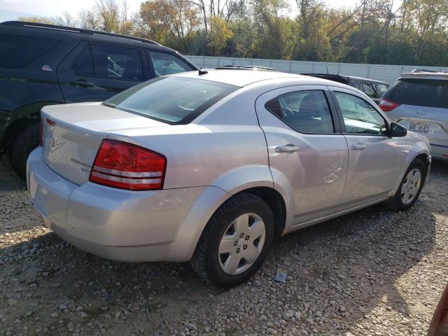 1B3CC4FB3AN182237 - 2010 DODGE AVENGER SXT SILVER photo 3