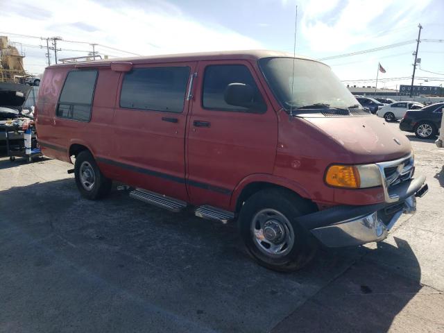 2B7KB31Z3YK151717 - 2000 DODGE RAM VAN B3500 RED photo 4