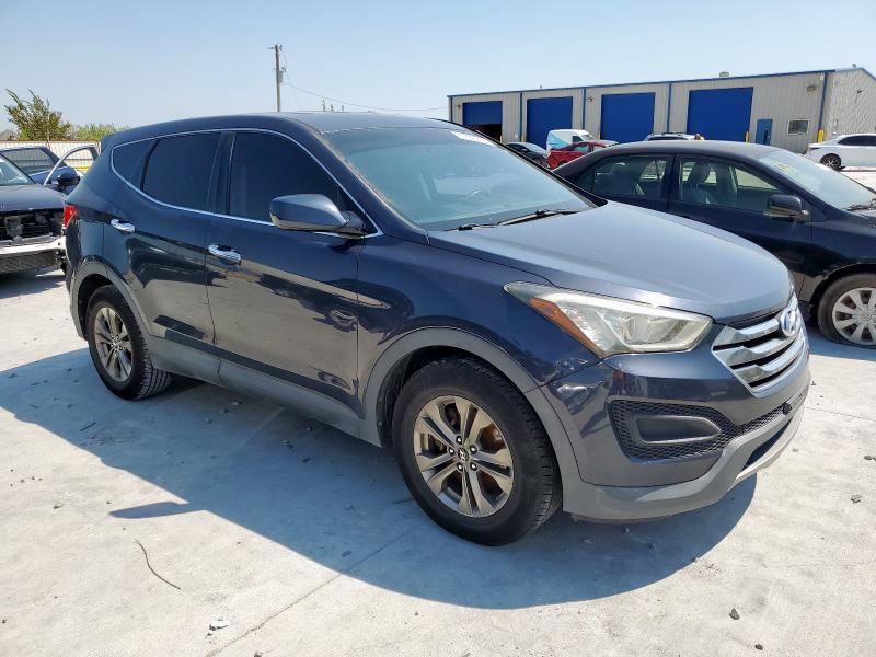 5XYZT3LBXEG136540 - 2014 HYUNDAI SANTA FE S BLUE photo 4