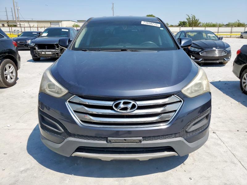 5XYZT3LBXEG136540 - 2014 HYUNDAI SANTA FE S BLUE photo 5