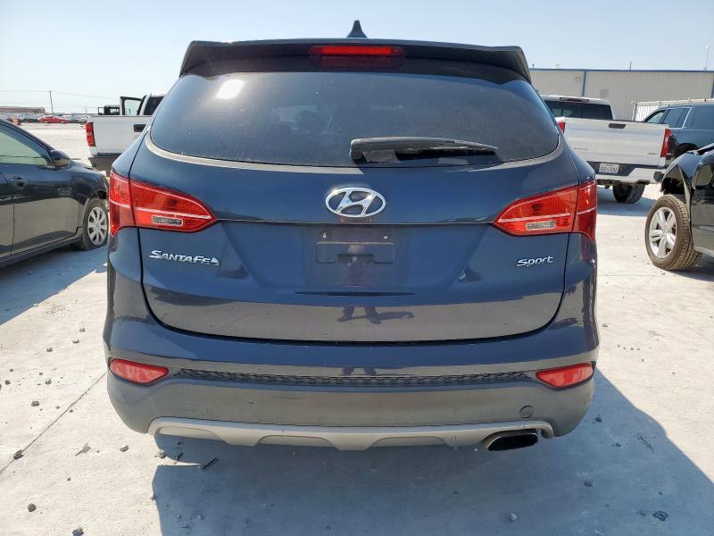 5XYZT3LBXEG136540 - 2014 HYUNDAI SANTA FE S BLUE photo 6