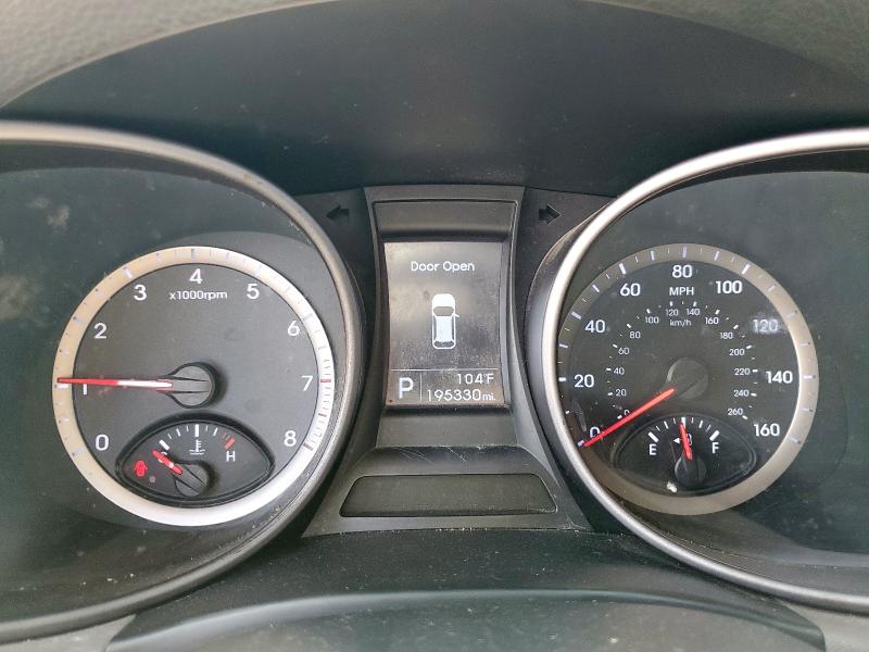 5XYZT3LBXEG136540 - 2014 HYUNDAI SANTA FE S BLUE photo 9