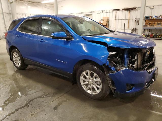 3GNAXUEV3KS616578 - 2019 CHEVROLET EQUINOX LT 蓝色 照片 4