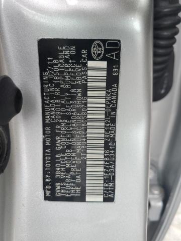 2T1BU4EE1BC580716 - 2011 TOYOTA COROLLA BASE Gümüş foto 12