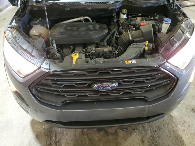 MAJ6S3FL2LC388641 - 2020 FORD ECOSPORT S 黑色 照片 12