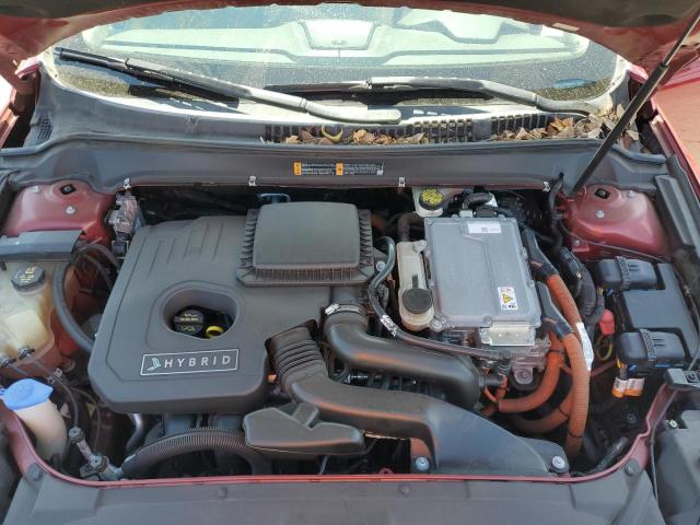 3LN6L2LU5FR618690 - 2015 LINCOLN MKZ HYBRID 红色 照片 11