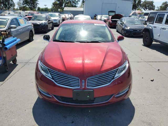 3LN6L2LU5FR618690 - 2015 LINCOLN MKZ HYBRID 红色 照片 5