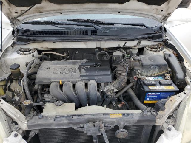 2T1KR32E43C106468 - 2003 TOYOTA COROLLA MA XR WHITE photo 11