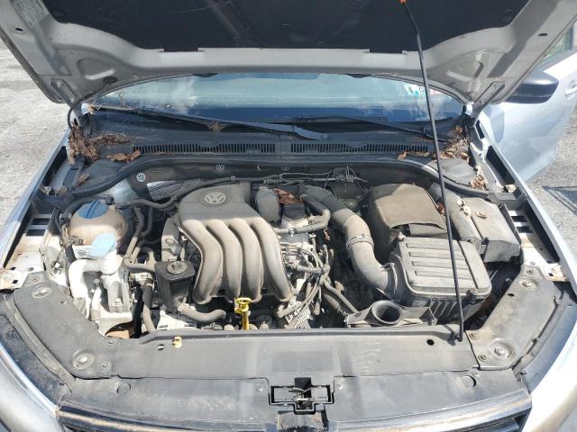 3VW2K7AJXEM406260 - 2014 VOLKSWAGEN JETTA BASE SILVER photo 11