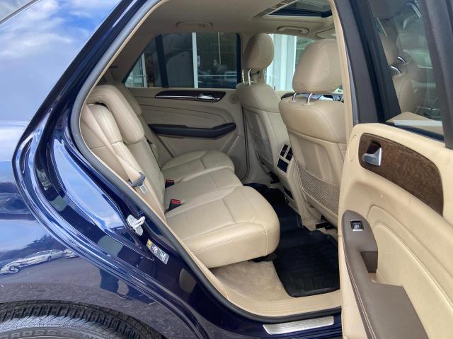 4JGDA5HB8FA521015 - 2015 MERCEDES-BENZ ML 350 4MATIC BLUE photo 6