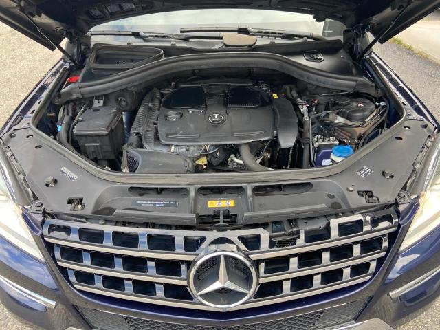4JGDA5HB8FA521015 - 2015 MERCEDES-BENZ ML 350 4MATIC BLUE photo 8