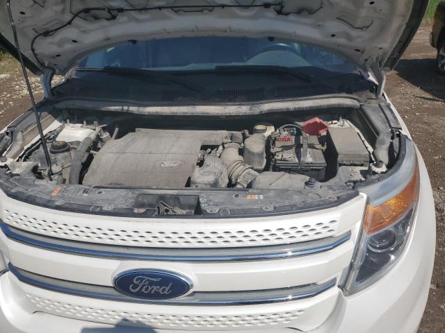 1FM5K8F81DGB47237 - 2013 FORD EXPLORER LIMITED Білий фото 12