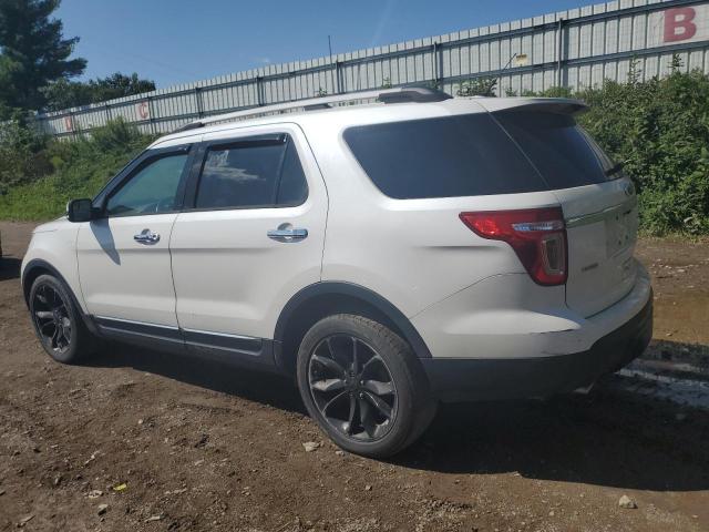 1FM5K8F81DGB47237 - 2013 FORD EXPLORER LIMITED Білий фото 2