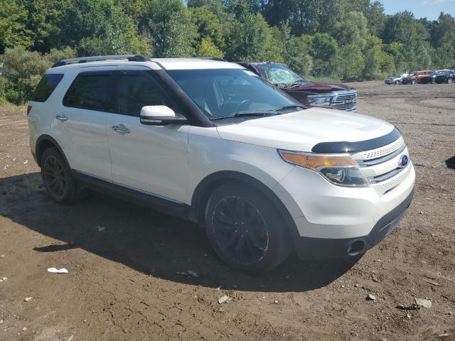 1FM5K8F81DGB47237 - 2013 FORD EXPLORER LIMITED Білий фото 4
