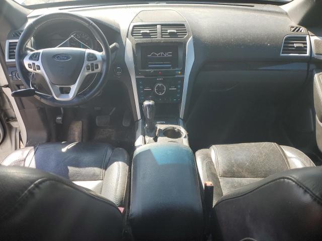 1FM5K8F81DGB47237 - 2013 FORD EXPLORER LIMITED Білий фото 8
