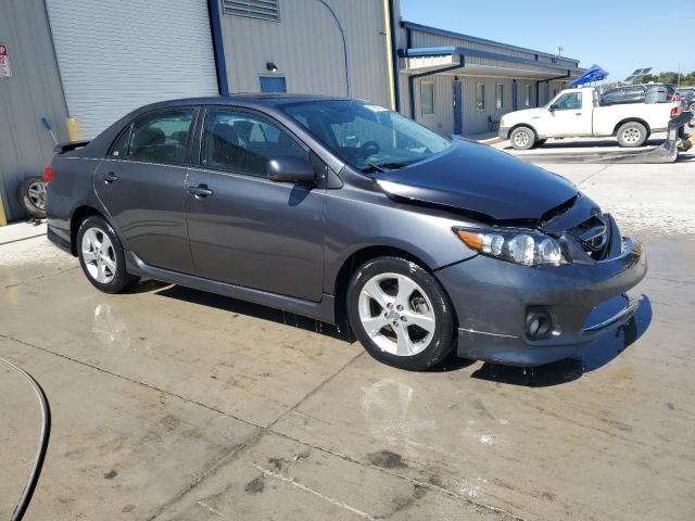 2T1BU4EE9CC848641 - 2012 TOYOTA COROLLA BASE Сұр фото 4