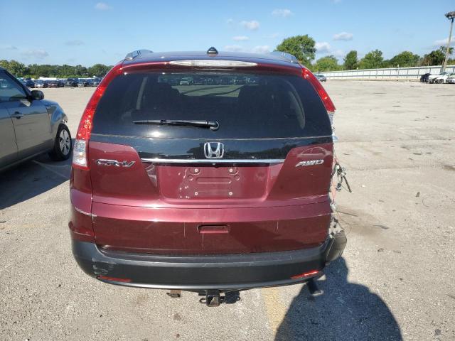 5J6RM4H70DL055230 - 2013 HONDA CR-V EXL 勃艮第红 照片 6