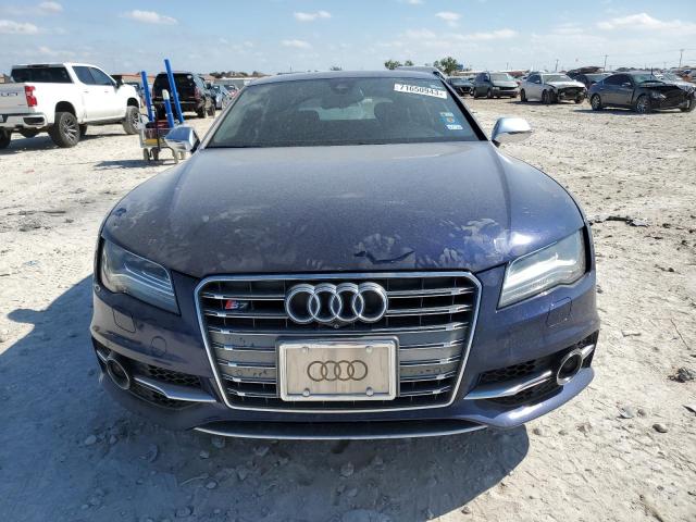 WAUW2BFC4EN006957 - 2014 AUDI S7 PREMIUM BLUE photo 5