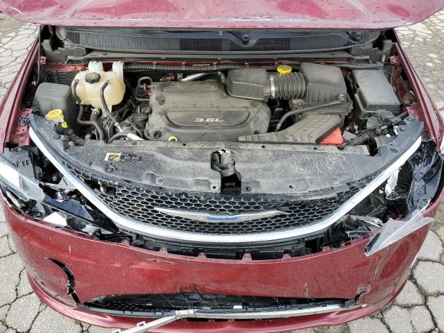 2C4RC1FG7JR354033 - 2018 CHRYSLER PACIFICA TOURING PLUS BURGUNDY photo 11