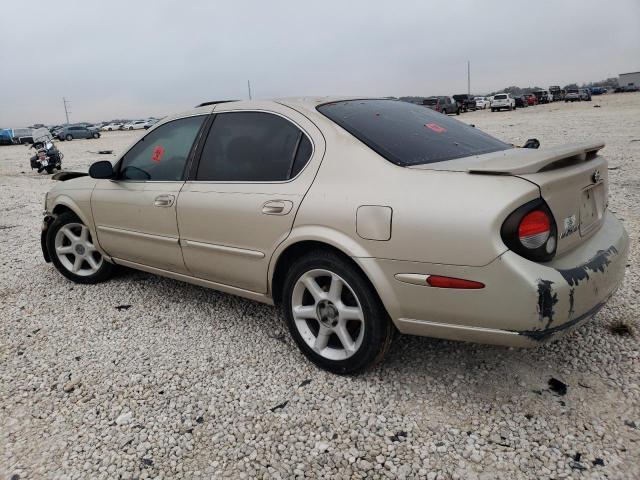 JN1CA31A0YT028767 - 2000 NISSAN MAXIMA GLE BEIGE photo 2