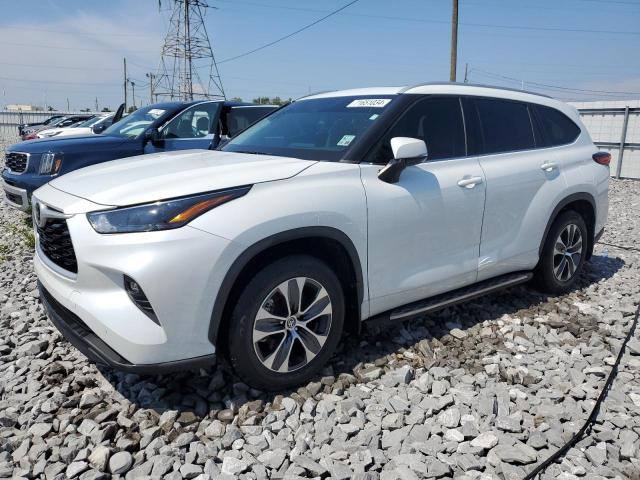 5TDGZRAH0NS553202 - 2022 TOYOTA HIGHLANDER XLE Ağ foto 1