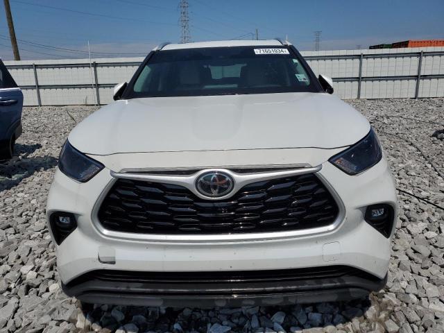 5TDGZRAH0NS553202 - 2022 TOYOTA HIGHLANDER XLE Ağ foto 5