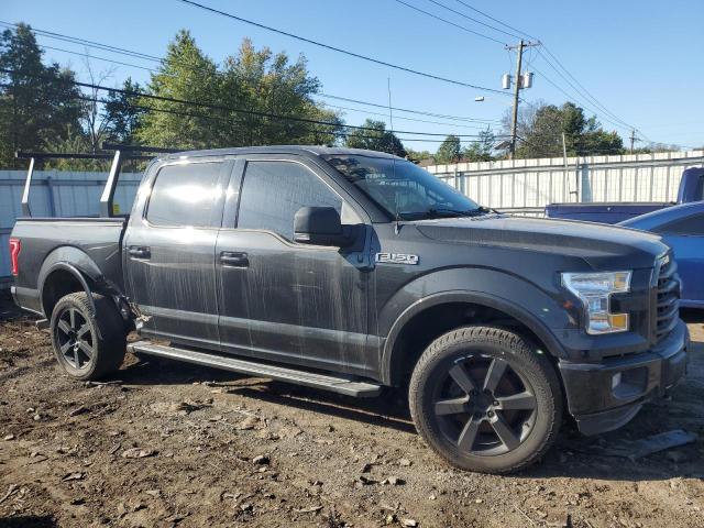 1FTEW1EF1FFA17001 - 2015 FORD F150 SUPERCREW CHARCOAL photo 4