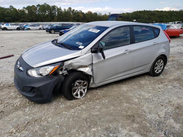 KMHCT5AE4EU149681 - 2014 HYUNDAI ACCENT GLS SILVER photo 1