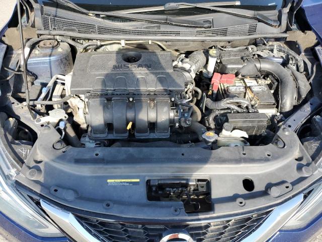 3N1AB7AP0JY257320 - 2018 NISSAN SENTRA S BLUE photo 11