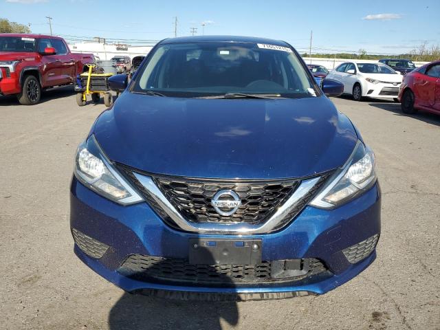 3N1AB7AP0JY257320 - 2018 NISSAN SENTRA S BLUE photo 5
