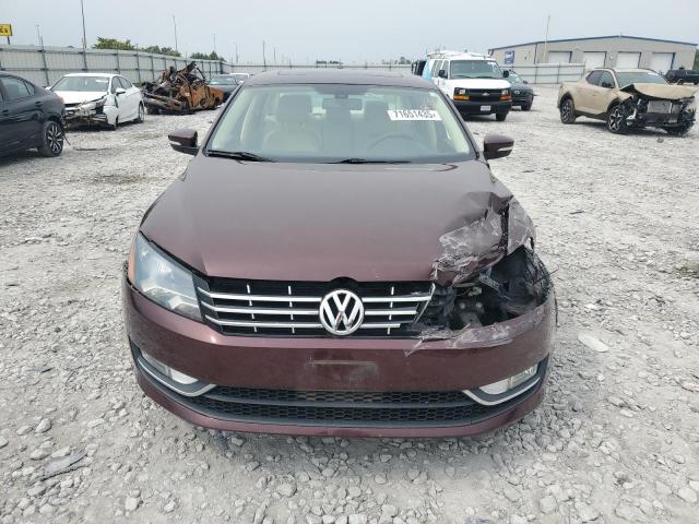 1VWCN7A37DC001552 - 2013 VOLKSWAGEN PASSAT SEL Bordeaux photo 5