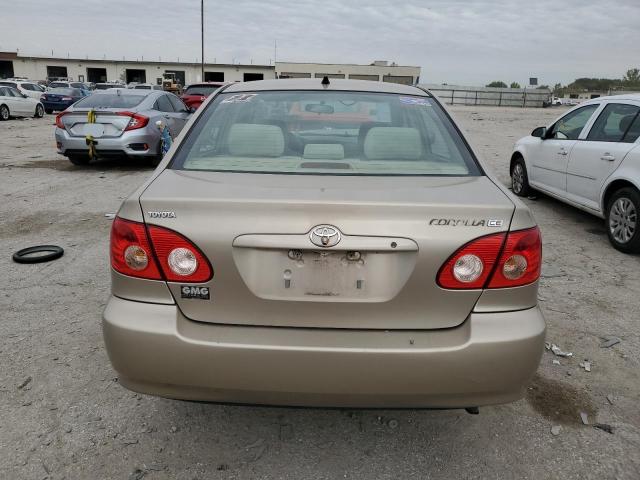 1NXBR32E77Z849341 - 2007 TOYOTA COROLLA CE GOLD photo 6