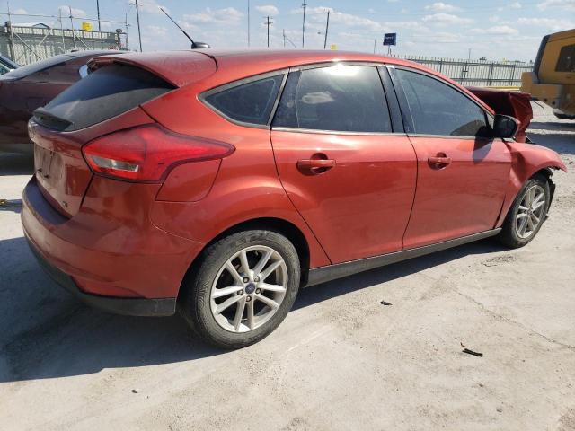 1FADP3K27JL256235 - 2018 FORD FOCUS SE ORANGE photo 3