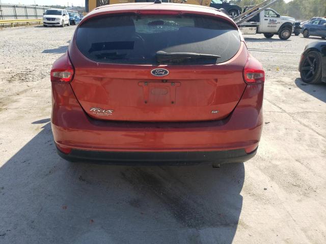 1FADP3K27JL256235 - 2018 FORD FOCUS SE ORANGE photo 6